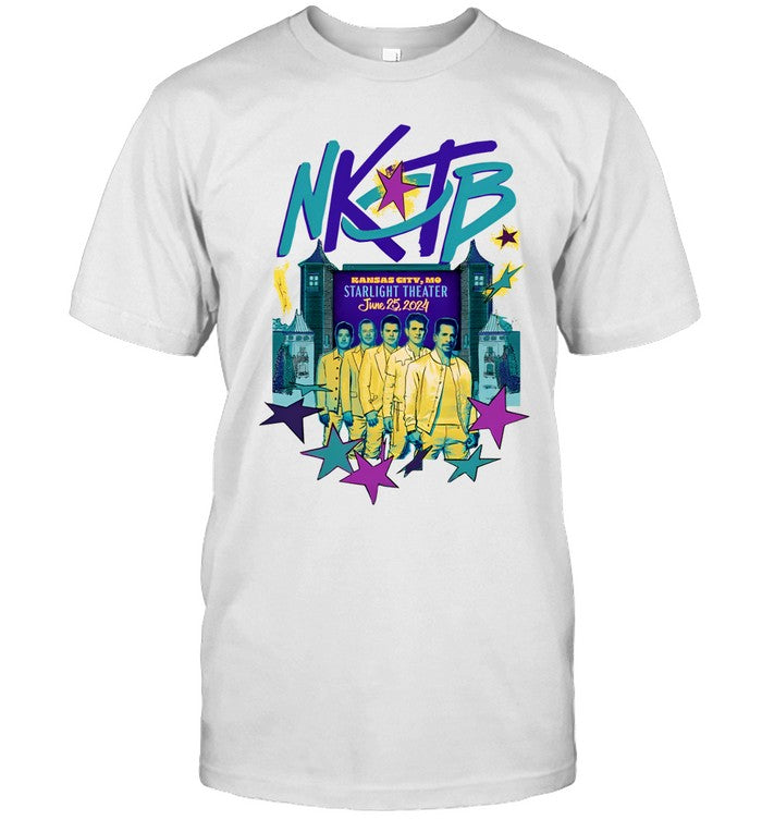 Limited New Kids On The Block Kansas City Event Shirt
