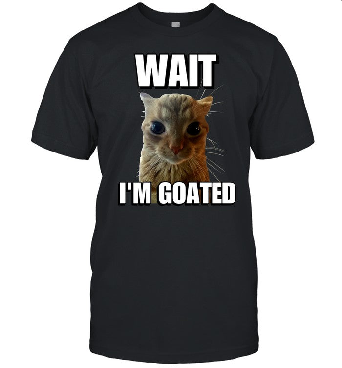 Shirt Cringeytees Wait I’m Goated Cringey