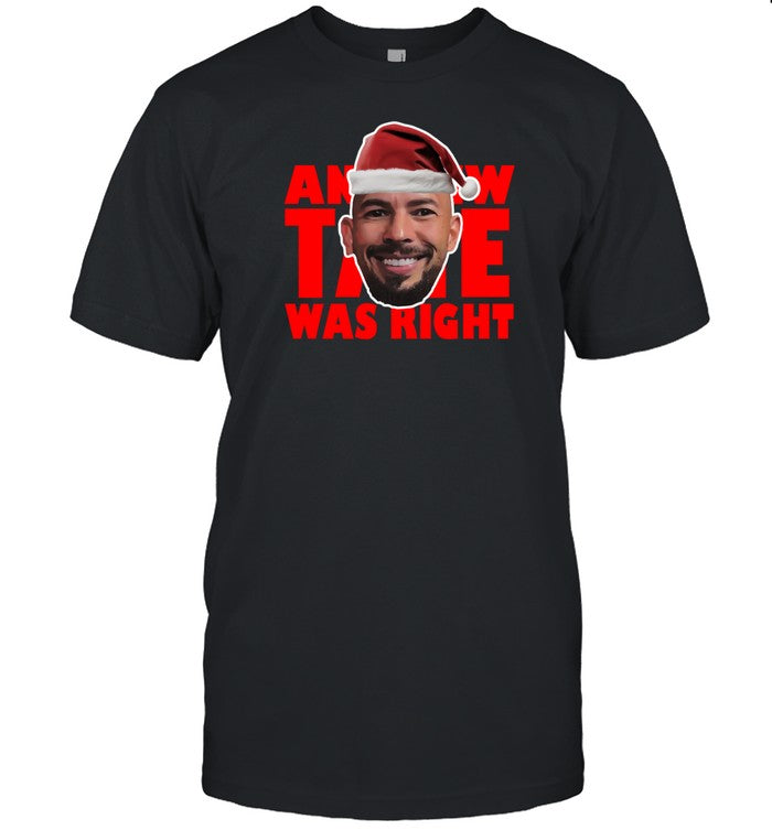 2024 Andrew Tate Christmas Shirt