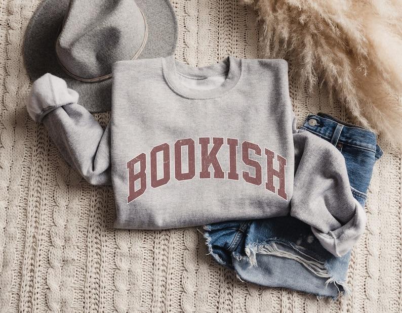 Bookworm Sweatshirt, Book Nerd, Book Lover, Bookish Gift, Gift for Book Lover, Librarian Sweatshirt Menswear