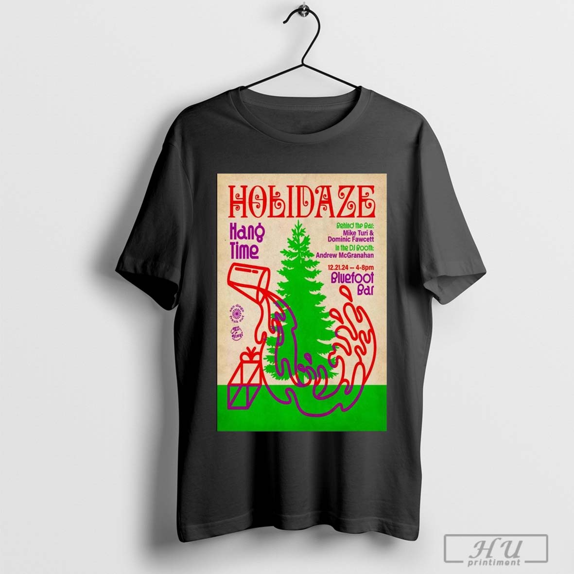 Poster Holidaze Bar Nine In Nyc Dec 21 2024 Hang Time Bluefoot Bar