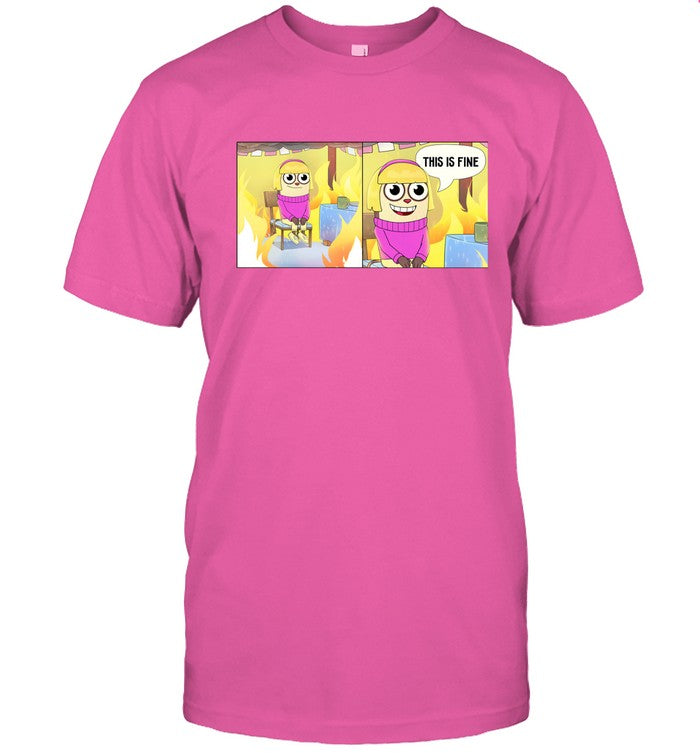 Shirt This Is Fine 2024