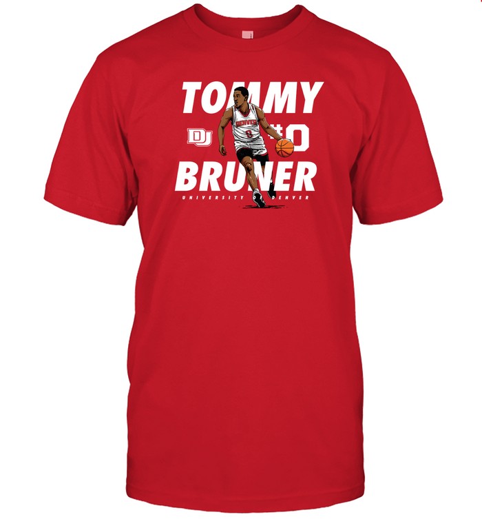 T-Shirts Denver University Tommy Bruner Limited
