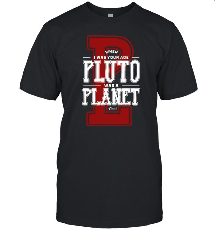 Misha Collins Wearing Lowell Observatory When I Was Your Age Pluto Was A Planet