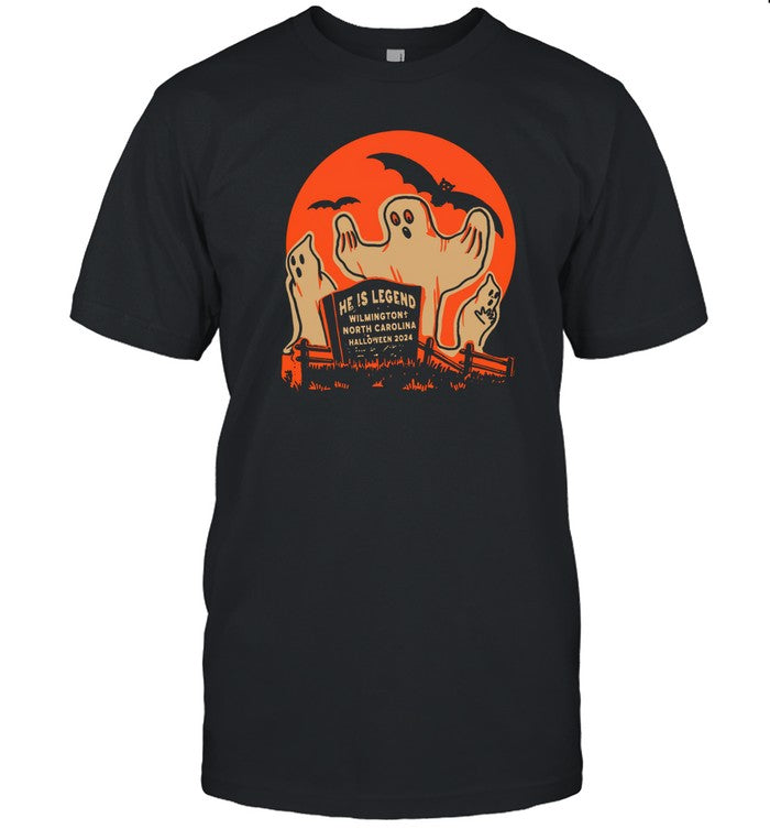 New He Is Legend Scary Ghost Shirt