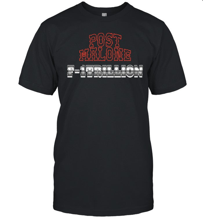 Post Malone F-1 Trillion Tracklist Shirts