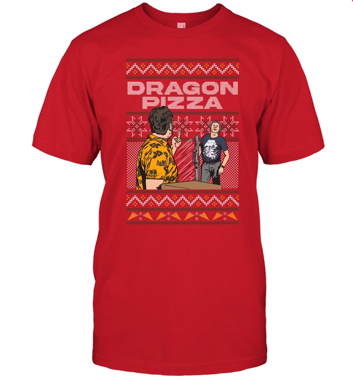 T-Shirts Dragon Pizza Ugly