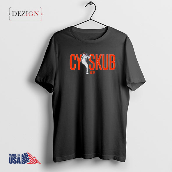 Tarik Skubal Detroit Tigers starting pitcher Cy Skub 2024 tshirt