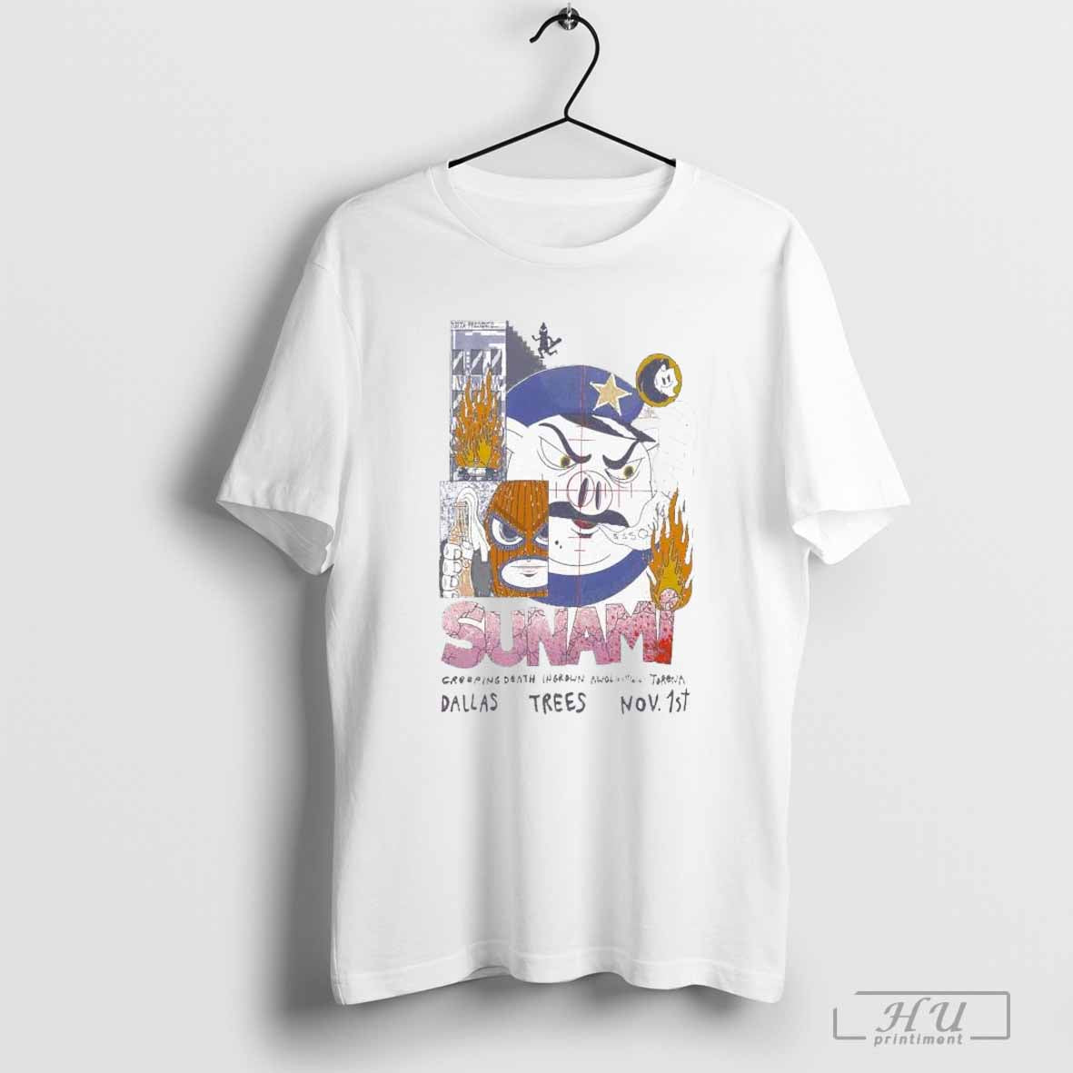 Sunami At Trees In Dallas, TX On Nov 1 2024 Tour T-shirt