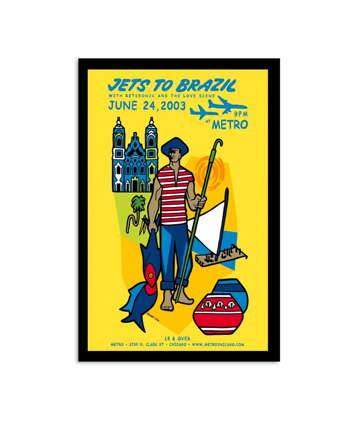 Jets To Brazil 06242003 At Metro Clark ST Chicago Poster Limited
