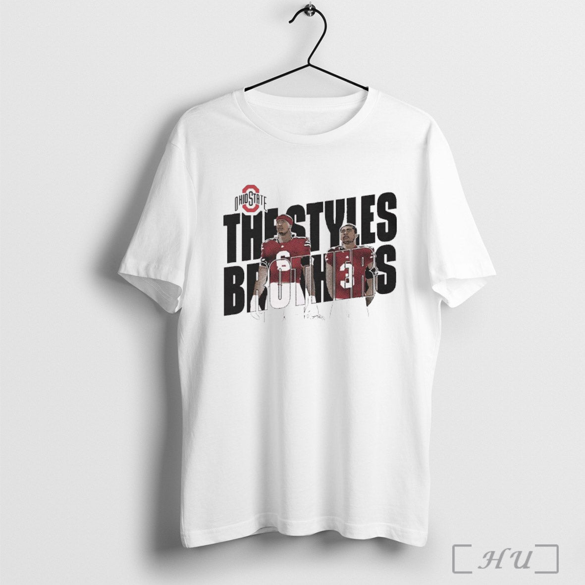 Sonny Styles And Lorenzo Styles Jr The Styles Brothers Illustrated Ohio State Buckeyes T Shirt