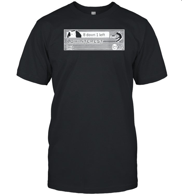 Lowinterestclothing Store 9 Lives Tee