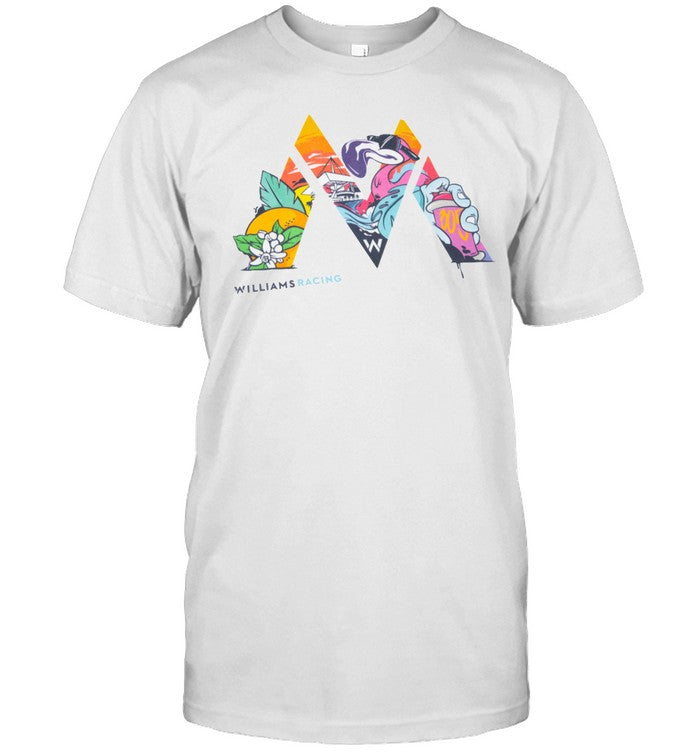 New Williams Racing 2022 Mens Graffiti Tee