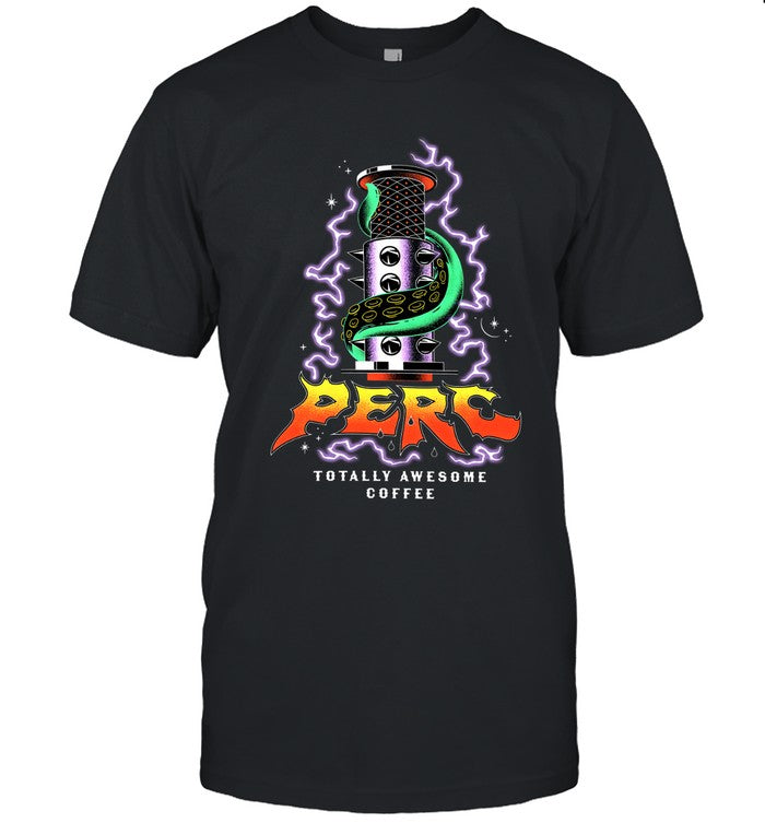 Perc Coffee Totally Awesome Coffee 2024 Tee