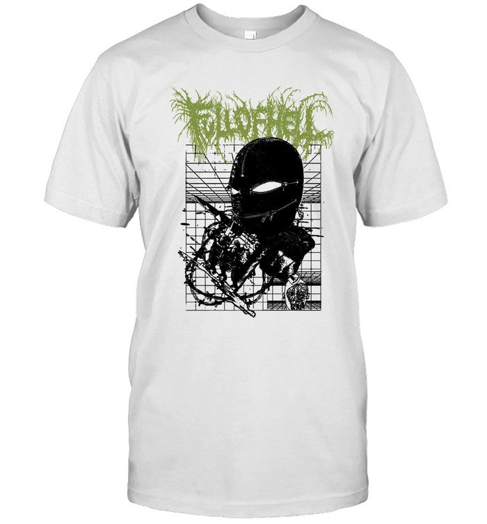 2025 Full Of Hell Zipper Mask Tee