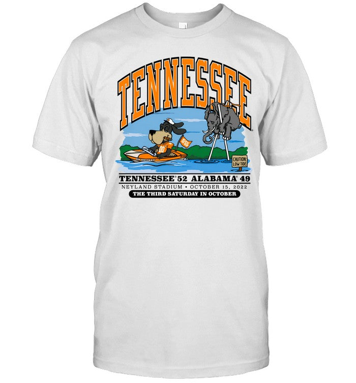 52 49 Tennessee Volunteers vs. Alabama Crimson Tide Neyland Stadium October 15, 2022 The Third Satur_1