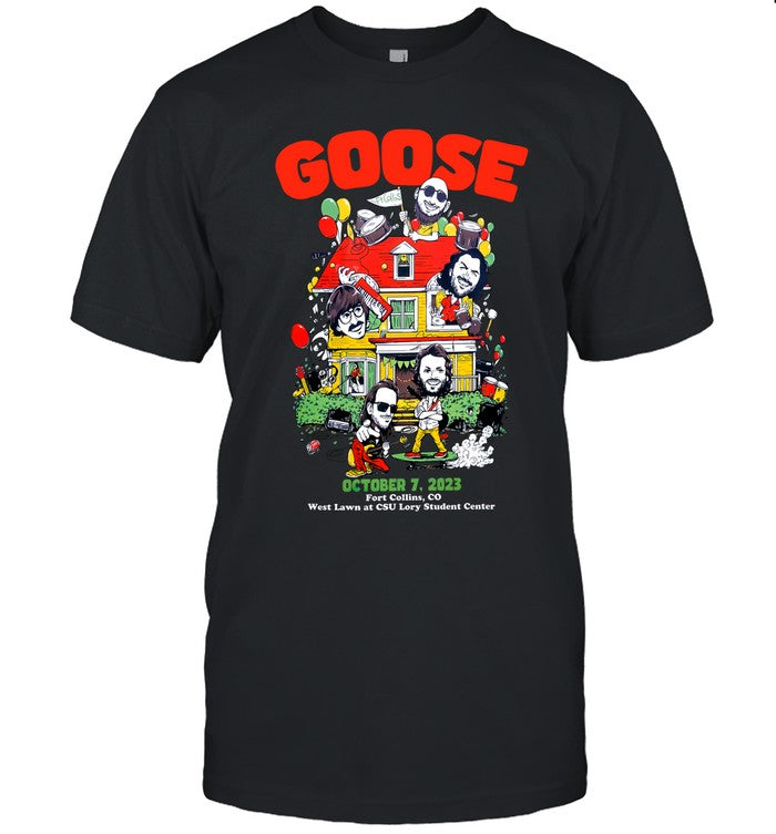 Goose October 7, 2023 Fort Collins, CO West Lawn at CSU Lory Student Center Shirt