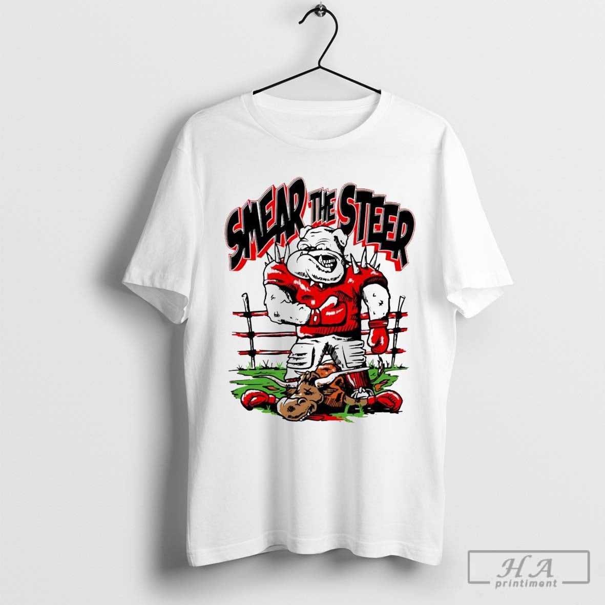 Smear the Steer Georgia Bulldogs vs Texas Longhorns shirt