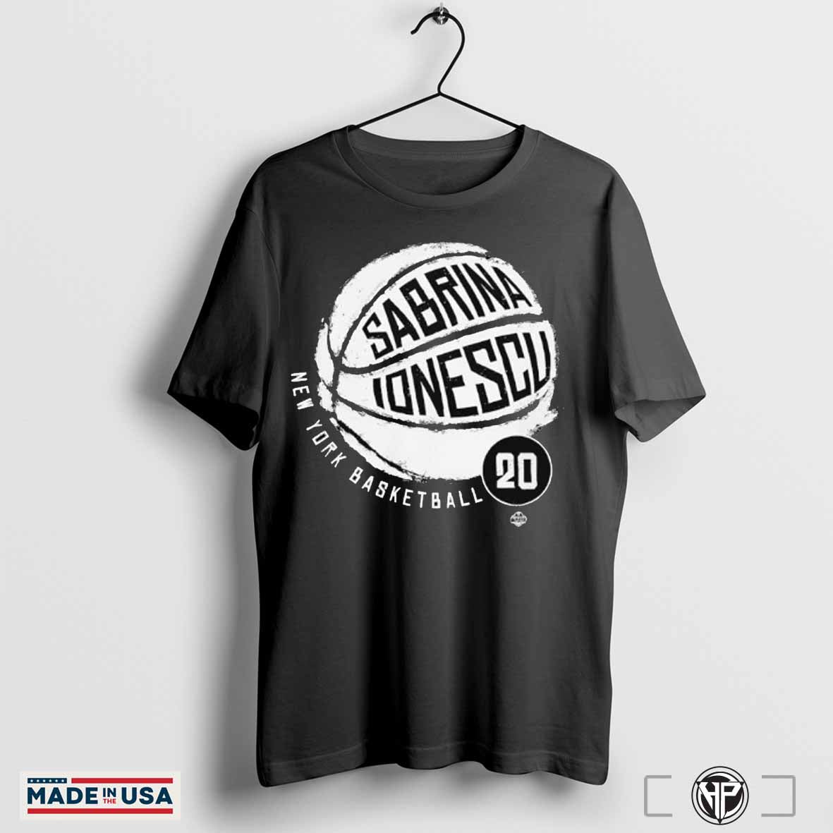 Sabrina Ionescu No. 20 New York Liberty Basketball shirt