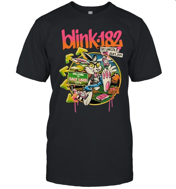 Limited Blink 182 Delta Center Salt Lake City, UT July 11 2024 Shirts