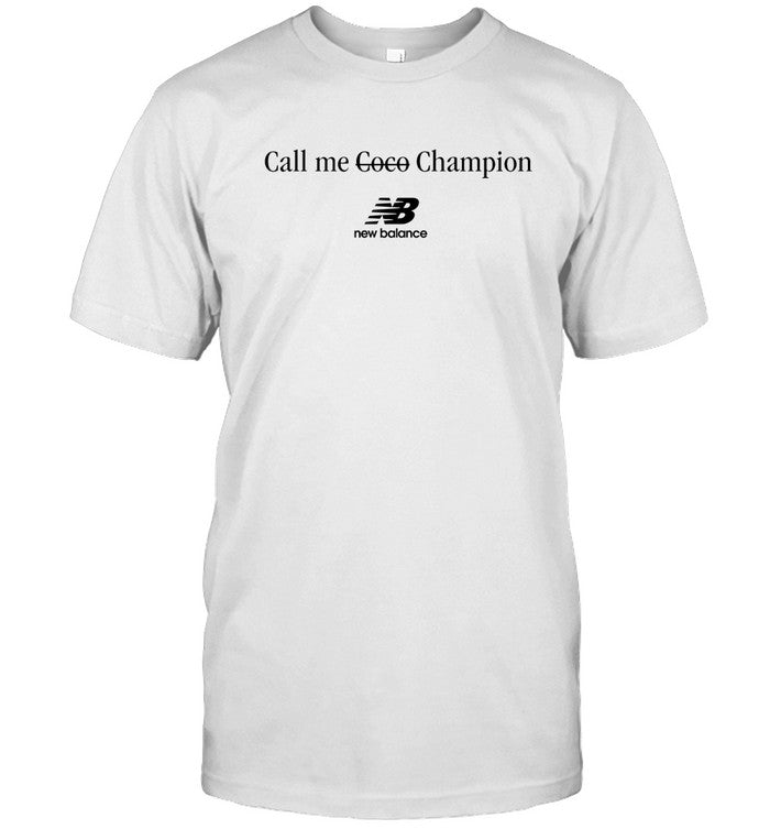Coco Gauff Call me Coco Champion Limited Shirts