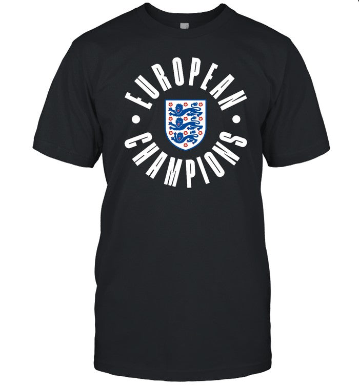 England FA Womens Euros European Champions 2022 T Shirt