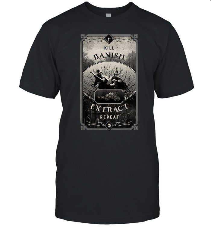 Hunt Showdown Kill Banish Extract Repeat T Shirt 2023