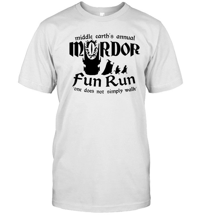 Mordor Fun Run T Shirt
