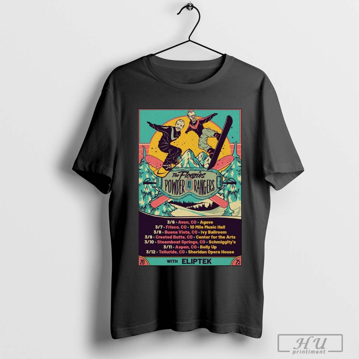 Poster The Floozies Powder 4 Rangers March 2025 Show