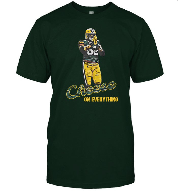Shirt Rashan Gary Wearing Cheese On Everything