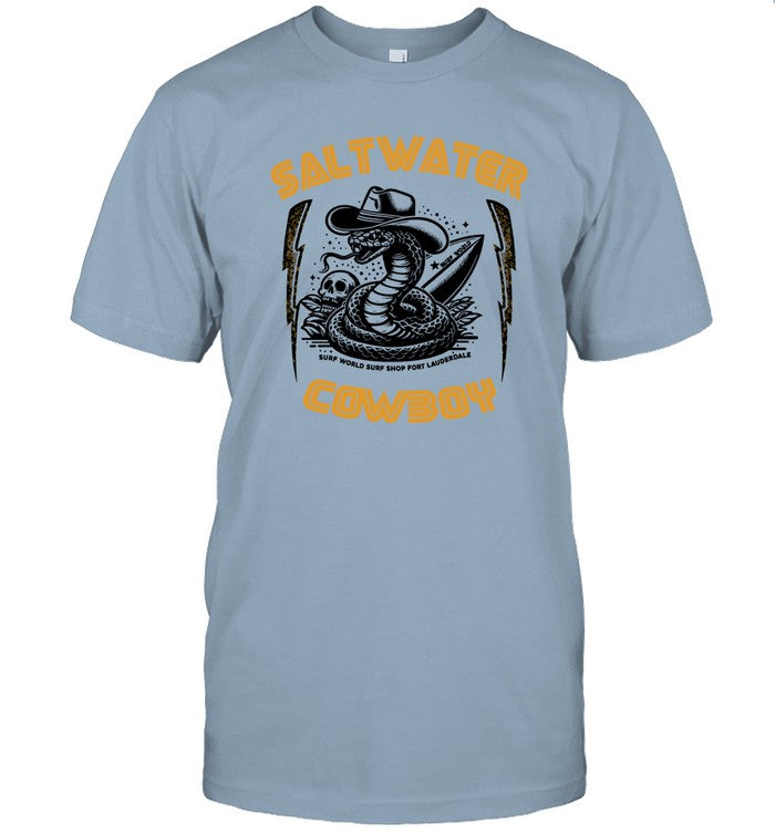 Surfworld Surf World Salt Water Cowboy Tee