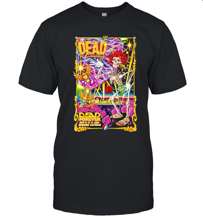 Dead & Company July 11-13 2024 Sphere Las Vegas T-shirt