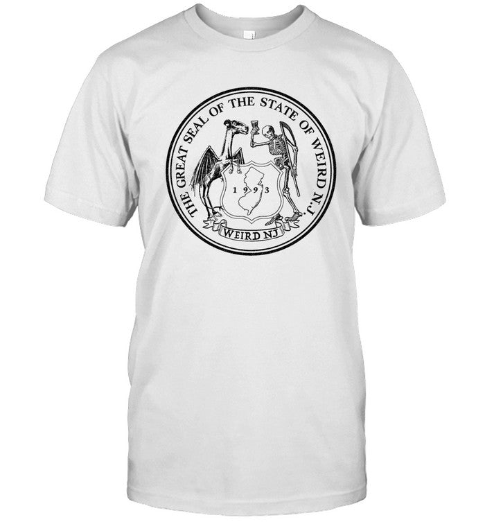 New Weird Nj State Seal Tee