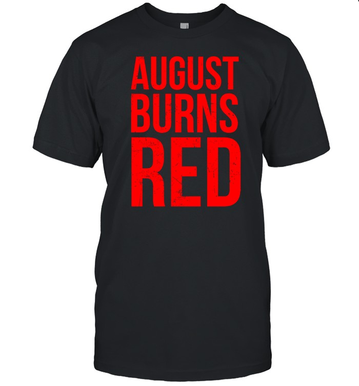 August Burns Red White Washed Throwback T Shirt Black
