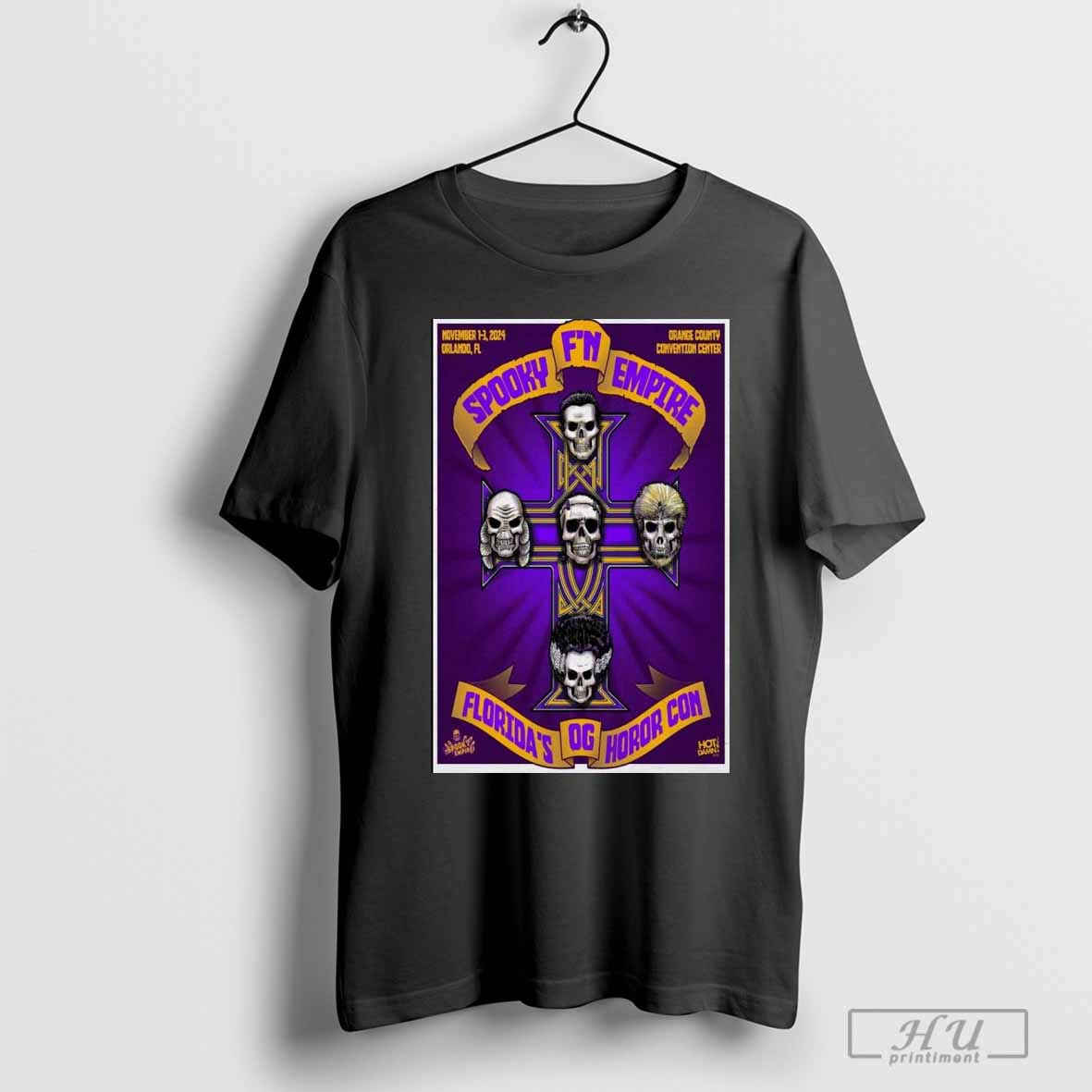 Poster Spooky Empire Orlando FL November 1-3 2024 T-shirt