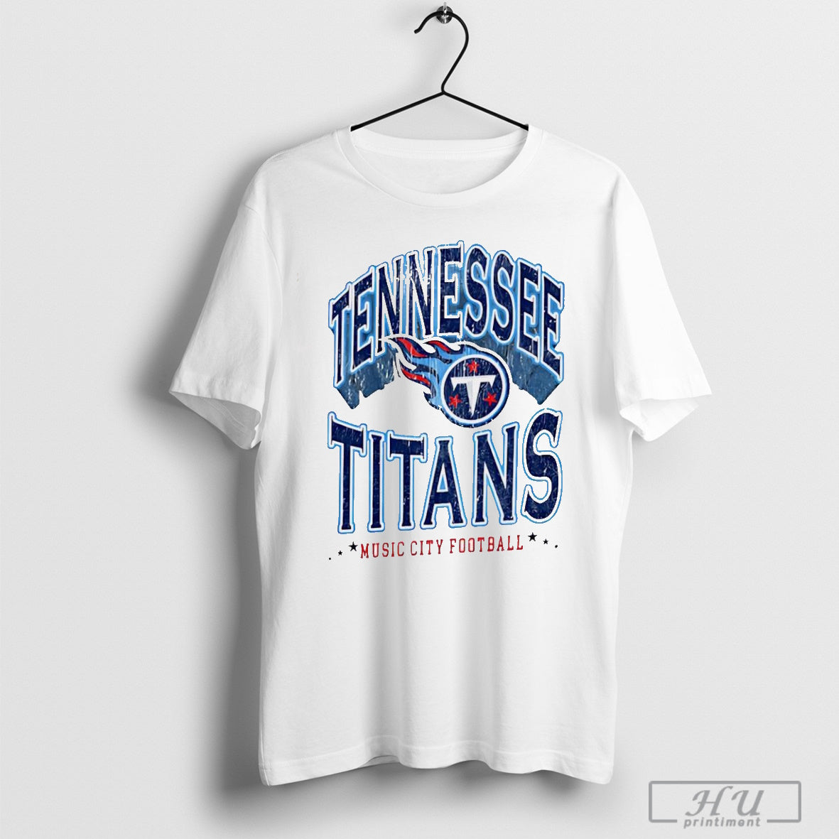 Tennessee Titans Gameday Music City Football Logo T-shirt