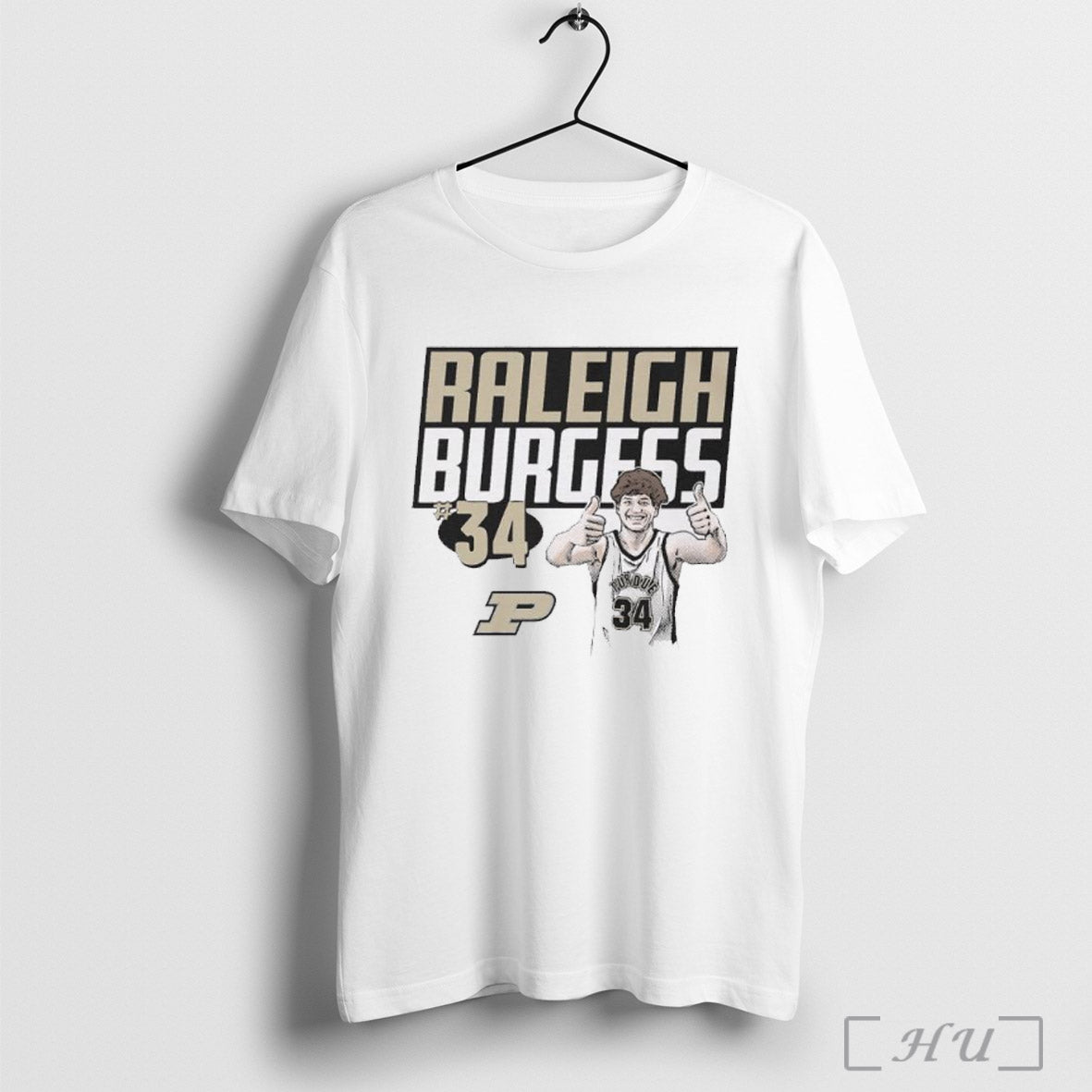 Raleigh Burgess Thumbs Up Boilermakers Basketball T Shirt Sweatshirt