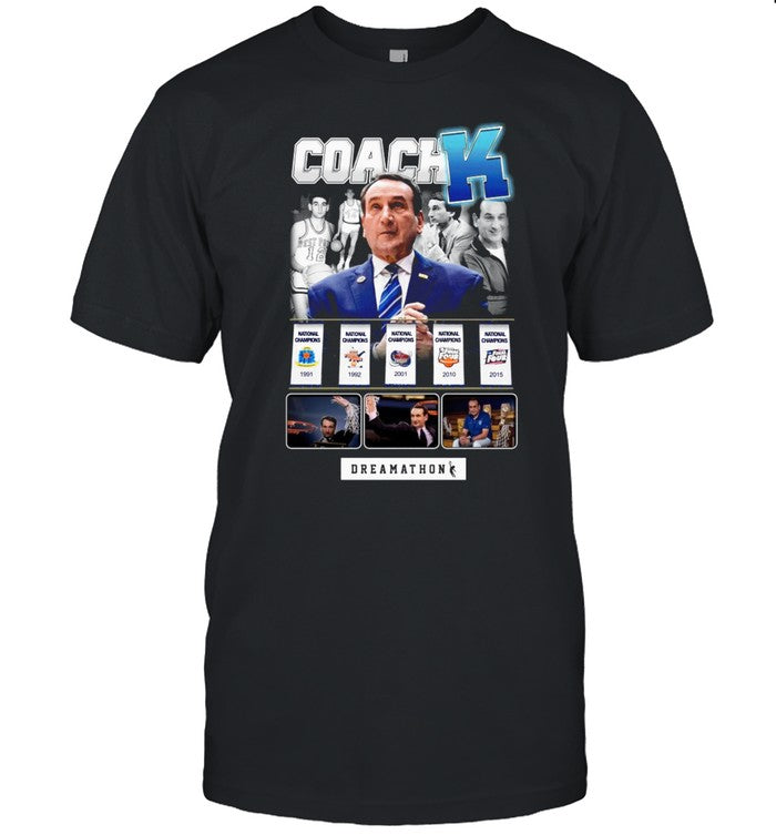 Coach K Dreamathon Tee