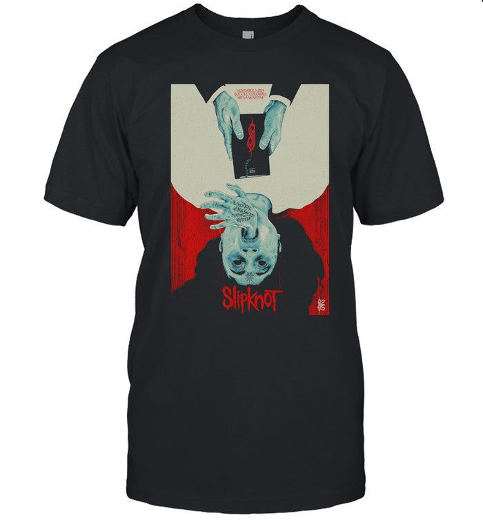 Slipknot Movistar Arena Bogota, Colombia Nov 5 2024 Black T Shirt