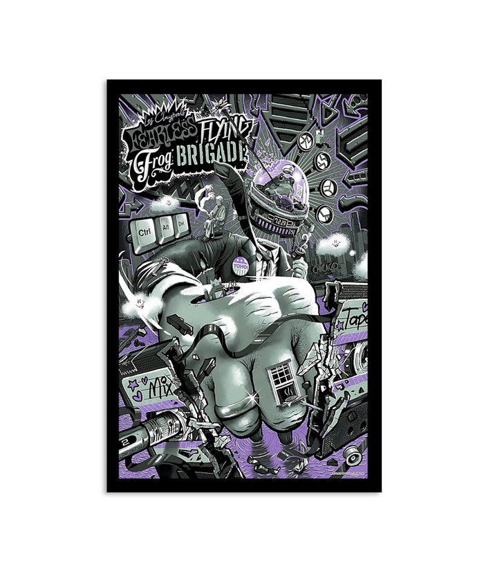 Les Claypool’s Fearless Flying Frog Brigade 722023 Chicago Illinois Poster