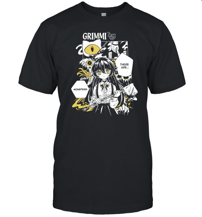 Pastelmelon Store Grimmi Vtuber Horror Shirt