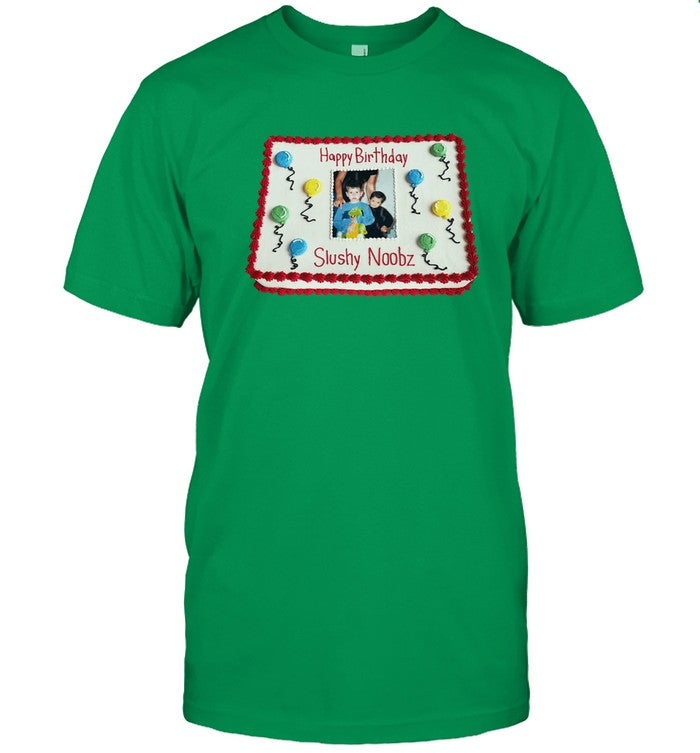 Limited Slushy Noobz Birthday Cake Shirt