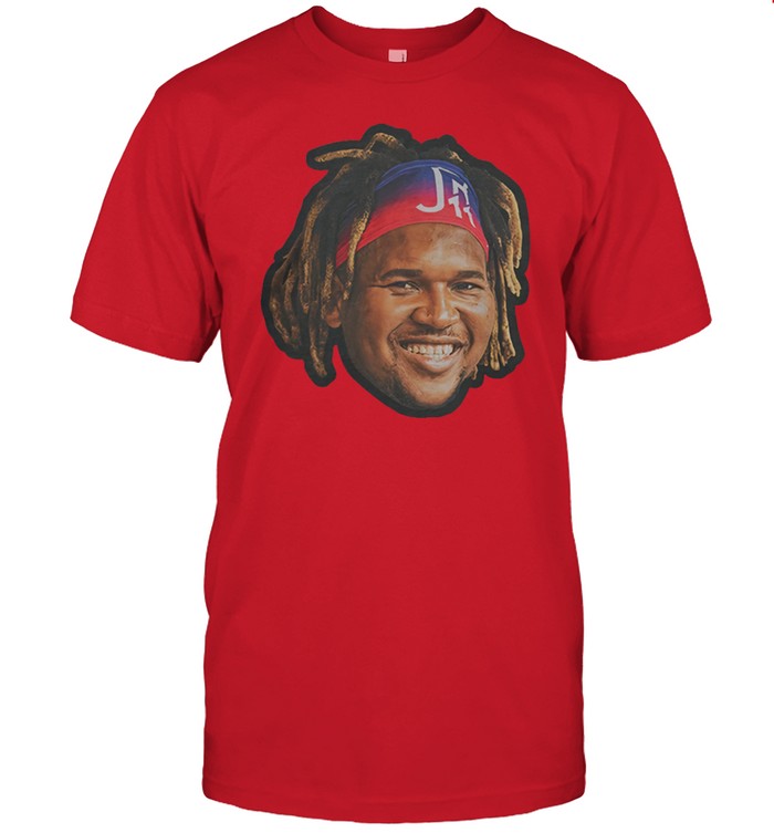 Andre Knott Cleveland Guardians Jose Ramirez Red Tee
