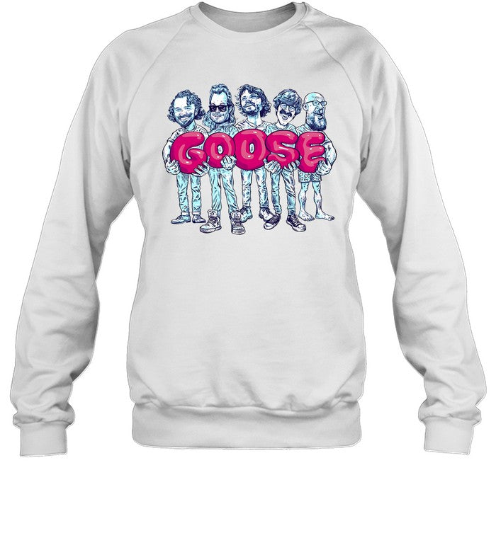 new goose Caricature shirt
