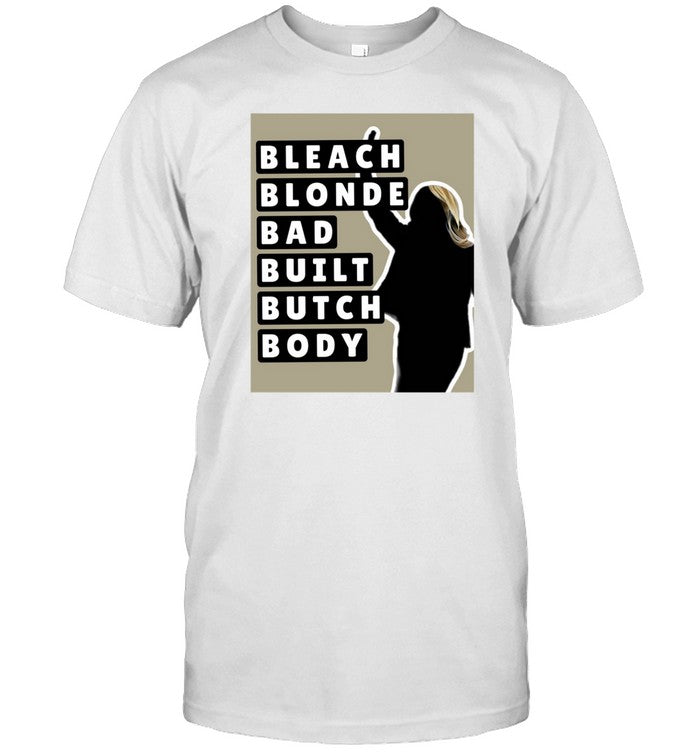Chris Evans Marjorie Taylor Bleach Blonde Bad Built Butch Body Shirt