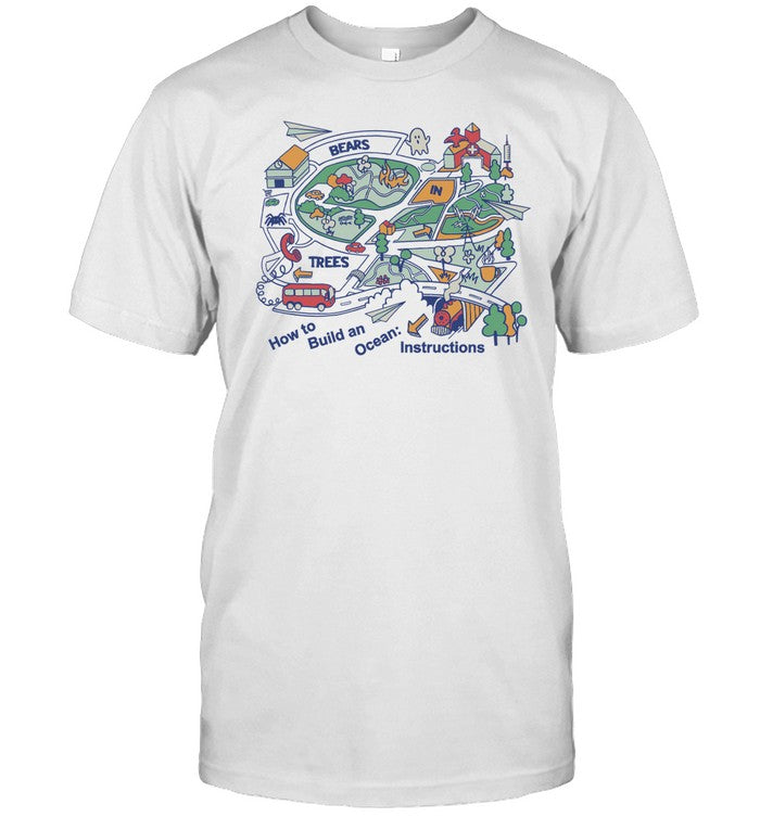 Bears In Trees How To Build An Ocean Instructions Album Art Shirt