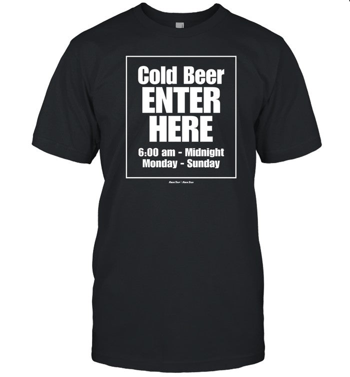 Cold Beer Enter Here