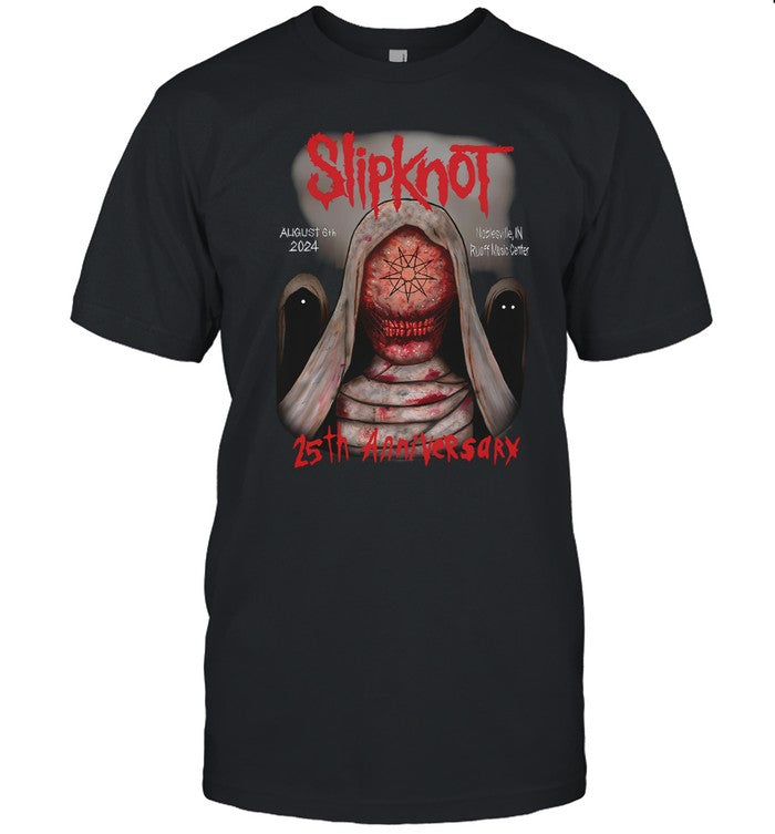 Slipknot At Ruoff Music Center In Noblesville, IN On August 6 2024 Concert Shirt