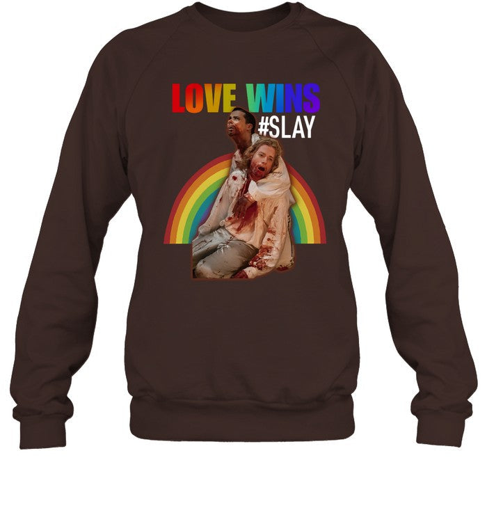 Love Wins Slay Crewneck Sweatshirt