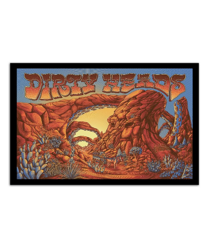 Poster Dirty Heads 6172023 Granary Live Salt Lake City Utah Limited